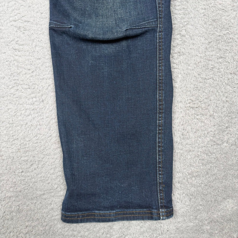 Kuhl Kanvus Jean Mens 39x31.5 Dark Wash Blue Articulated Knee Outdoor Pants - Picture 5 of 12